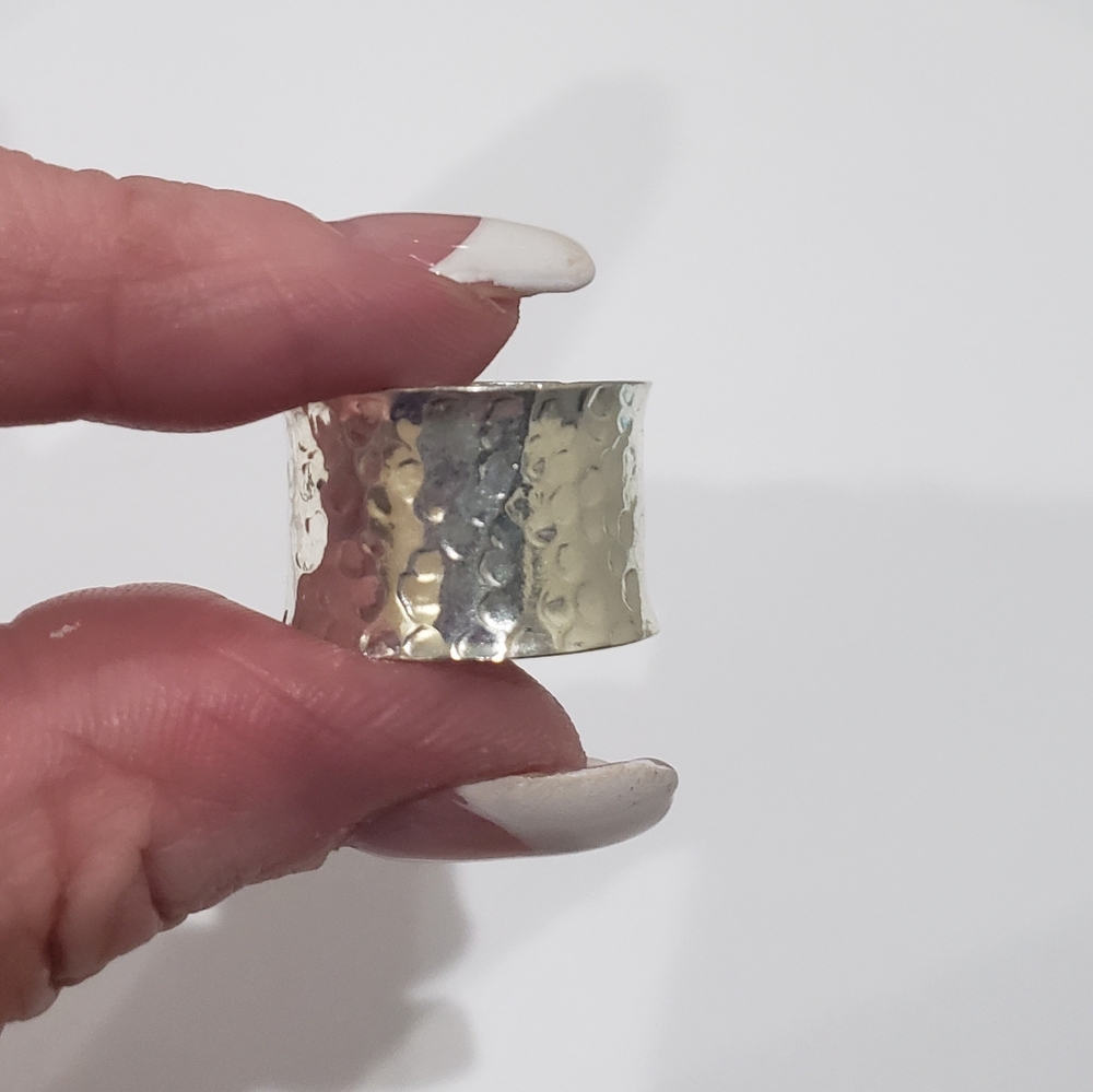 Rainbow Moonstone Gemstone, 925 Silver Ring - image 6